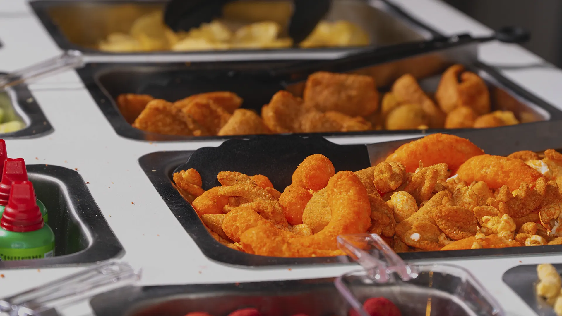 Papitas y frituras de la barra Da Jappy Bars